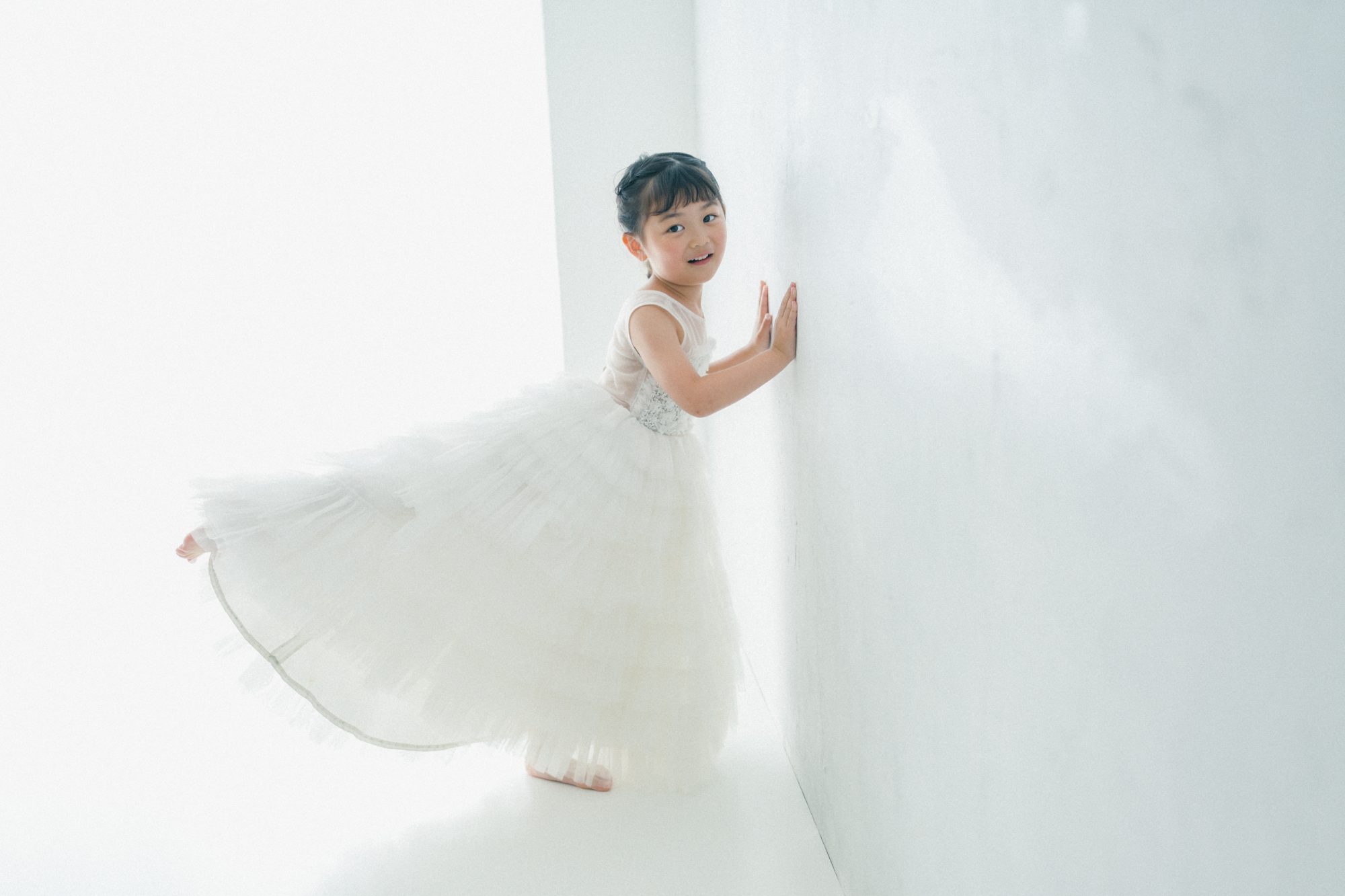 〈dollcake〉White tulle dress