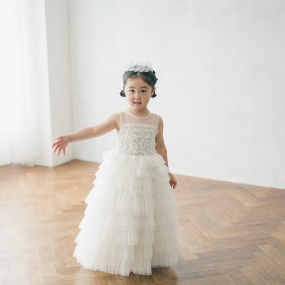 〈dollcake〉White tulle dress