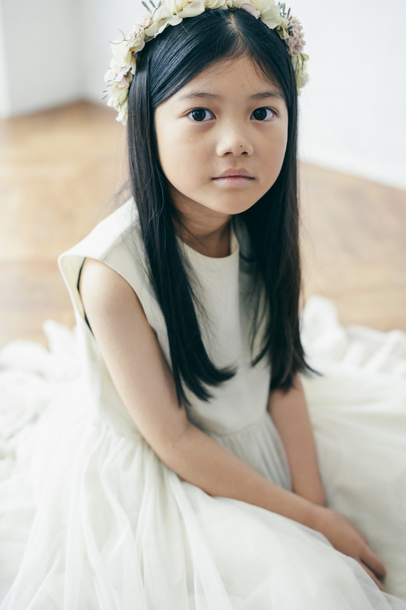 〈FENDI〉Tulle dress