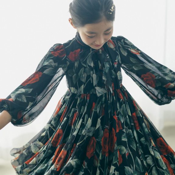 〈Dolce&Gabbana〉Flower print dress