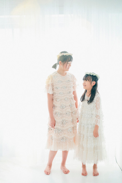 〈NEEDLE & THREAD〉Pink dress