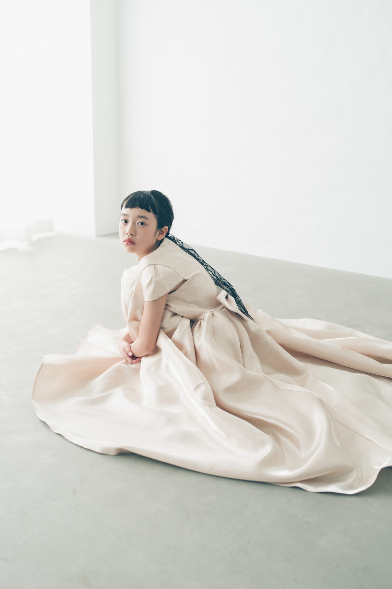 satin dress