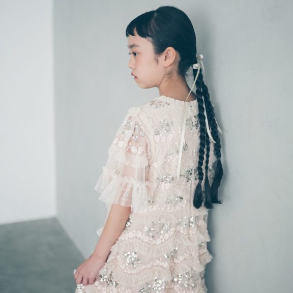 〈NEEDLE & THREAD〉Pink dress