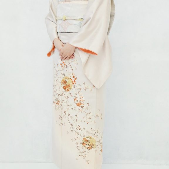 大人着物 03エクリュ ／身長145〜155cm