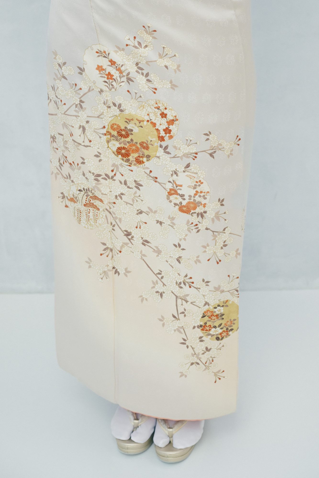 大人着物 03エクリュ ／身長145〜155cm